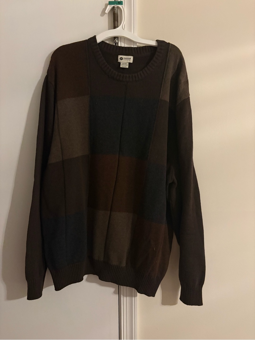 Haggar Color Block Sweater